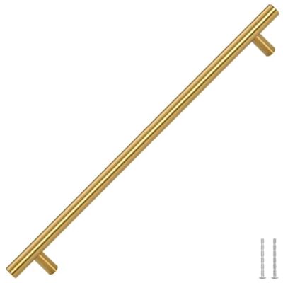 vidaXL Tiradores para Armarios 5 uds, Tiradores en Barra, Manijas de Cajones Muebles, Tiradores de Puerta Corredera, Acero Inoxidable Dorado 320 mm vidaXL Tiradores para Armarios 5 uds, Tiradores en Barra, Manijas de Cajones Muebles, Tiradores de Puerta Corredera, Acero Inoxidable Dorado 320 mm