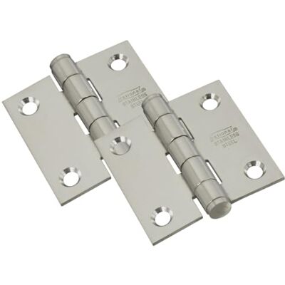 National Hardware Bisagras , acero inoxidable, 5 cm National Hardware Bisagras , acero inoxidable, 5 cm