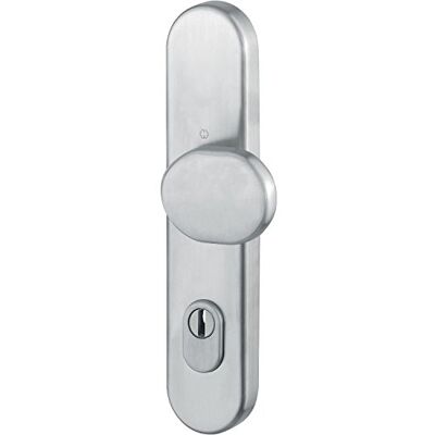 HOPPE Hogar Puerta Puerta Botón Placa Larga Kombi – Ö De Norma Distancia 88 Mm, Placa Larga Cilindro De Perfil, Para Grosor De La Puerta 67 – 72 Mm, Herraje Con Cilindros HOPPE Hogar Puerta Puerta Botón Placa Larga Kombi – Ö De Norma Distancia 88 Mm, Placa Larga Cilindro De Perfil, Para Grosor De La Puerta 67 – 72 Mm, Herraje Con Cilindros