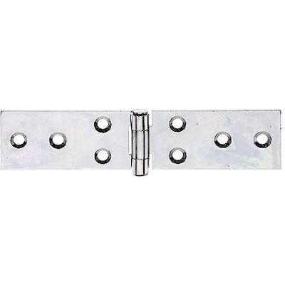Alberts Bisagra, Con pasador de acero inoxidable remachado, Galvanizado Sendzimir, 34 x 140 mm Alberts Bisagra, Con pasador de acero inoxidable remachado, Galvanizado Sendzimir, 34 x 140 mm