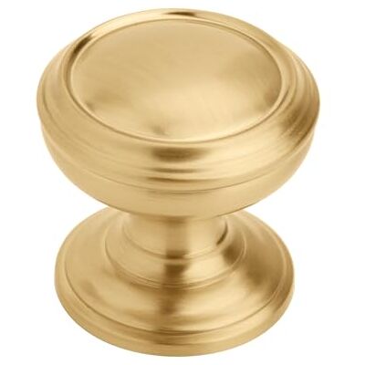 Amerock Pomo para gabinete, bronce champán, 32 mm de diámetro, revitaliza, 1 paquete, perilla de cajón, accesorios para gabinete Amerock Pomo para gabinete, bronce champán, 32 mm de diámetro, revitaliza, 1 paquete, perilla de cajón, accesorios para gabinete
