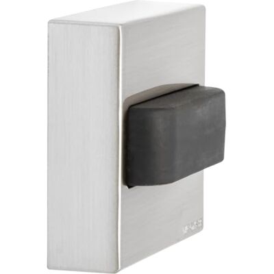 WAGNER Tope para la Puerta SCREW, Tope de Puerta, Protector Pared – 40 x 40 x 13 mm Metal, Goma Termoplástica, para Atornillar, Incluye Taco y Tornillo, Negro – WAGNER Tope para la Puerta SCREW, Tope de Puerta, Protector Pared – 40 x 40 x 13 mm Metal, Goma Termoplástica, para Atornillar, Incluye Taco y Tornillo, Negro –