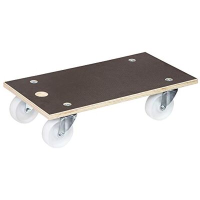WAGNER Plataforma de Carga MM 1111-57,5 x 30 cm para Cajas Muy Pesadas, Equipos y Muebles, 400 kg de Carga Máxima, Agujero Perforado, Antideslizante, Certificado FSC® WAGNER Plataforma de Carga MM 1111-57,5 x 30 cm para Cajas Muy Pesadas, Equipos y Muebles, 400 kg de Carga Máxima, Agujero Perforado, Antideslizante, Certificado FSC®