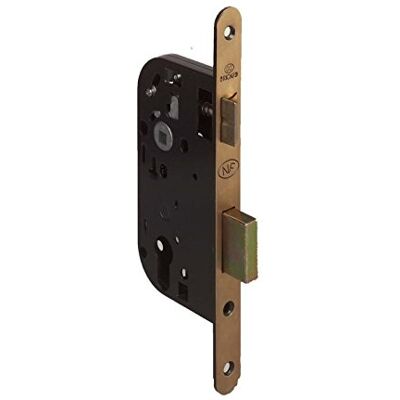 BRICARD Modelo 2608 Cerradura - Reversible, 50mm, Frente en Latón - Norma NF BRICARD Modelo 2608 Cerradura - Reversible, 50mm, Frente en Latón - Norma NF
