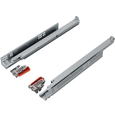 Blum extracción total Tandem 500 mm I guía oculta invisible bajo el cajón I guía de cajón Soft-close con amortiguación otion I extracción para mueble de cocina I sistema de guías 1 par Blum extracción total Tandem 500 mm I guía oculta invisible bajo el cajón I guía de cajón Soft-close con amortiguación otion I extracción para mueble de cocina I sistema de guías 1 par