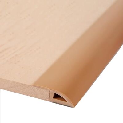 XBTGS Tira de PVC para umbral, tira de transición suave para suelo, tira divisora cortable para garaje/gimnasio en casa, moldura de alfombra/rampa de umbral, 1 m-10 m, marrón claro-6 m XBTGS Tira de PVC para umbral, tira de transición suave para suelo, tira divisora cortable para garaje/gimnasio en casa, moldura de alfombra/rampa de umbral, 1 m-10 m, marrón claro-6 m