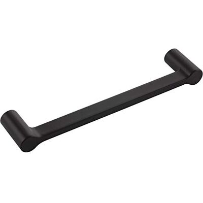 Furnipart Scope LA 160 - Mango de Mueble, Negro Mate, 173mm Ancho, 16mm Alto Furnipart Scope LA 160 - Mango de Mueble, Negro Mate, 173mm Ancho, 16mm Alto