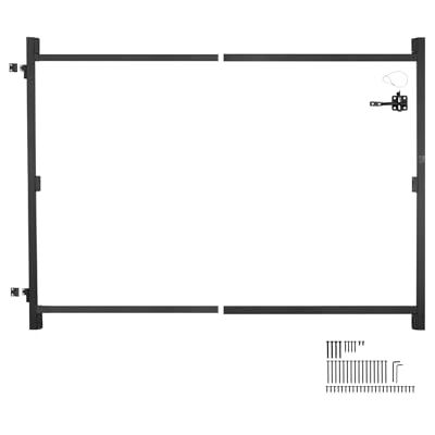 VEVOR Kit de Construcción de Portones Apto para Aberturas de 915-1524 mm Material de Hierro Escuadra para Marco de Portón Completo Anti Hundimiento con Pestillo y Tornillos Para Cercas de Madera VEVOR Kit de Construcción de Portones Apto para Aberturas de 915-1524 mm Material de Hierro Escuadra para Marco de Portón Completo Anti Hundimiento con Pestillo y Tornillos Para Cercas de Madera