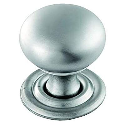 Carlisle Brass FTD Pomo hueco victoriano (38 mm, cromo satinado, 38 mm) Carlisle Brass FTD Pomo hueco victoriano (38 mm, cromo satinado, 38 mm)