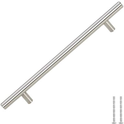 vidaXL Tiradores para Armarios 5 uds, Tiradores en Barra, Manijas de Cajones Muebles, Tiradores de Puerta Corredera, Acero Inoxidable Plateado 192 mm vidaXL Tiradores para Armarios 5 uds, Tiradores en Barra, Manijas de Cajones Muebles, Tiradores de Puerta Corredera, Acero Inoxidable Plateado 192 mm