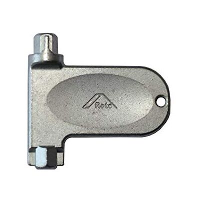 Roto Llave de ajuste original para bisagras de puerta PS23/27, color plateado Roto Llave de ajuste original para bisagras de puerta PS23/27, color plateado