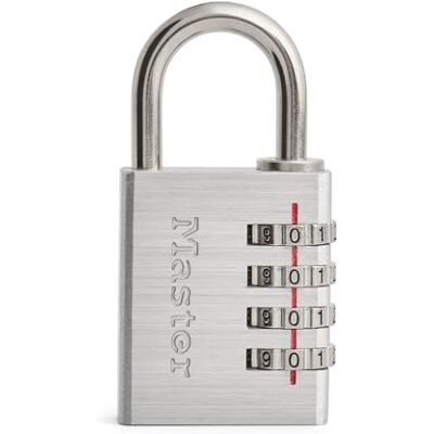 Master Lock 643D - Candado de combinación - Plata Master Lock 643D - Candado de combinación - Plata