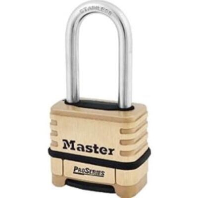 Master Lock 1175LHSS Candado de Latón con Combinación Personalizada Master Lock 1175LHSS Candado de Latón con Combinación Personalizada