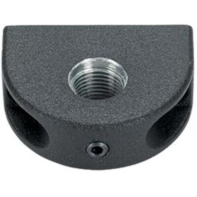 Halder Piezas de sujeción, para pestillo de retención y pernos de retención, fundición a presión/orificio de fijación perpendicular al perno de retención/perno de retención, d1=M20 x 1,5 Halder Piezas de sujeción, para pestillo de retención y pernos de retención, fundición a presión/orificio de fijación perpendicular al perno de retención/perno de retención, d1=M20 x 1,5