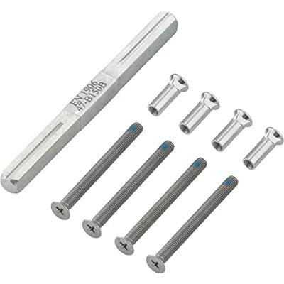 FSB AGL-Bolsa para Accesorios de Empuje FH según ÖNORM, Grosor de Puerta 99-118 mm, Acero galvanizado, Plata FSB AGL-Bolsa para Accesorios de Empuje FH según ÖNORM, Grosor de Puerta 99-118 mm, Acero galvanizado, Plata