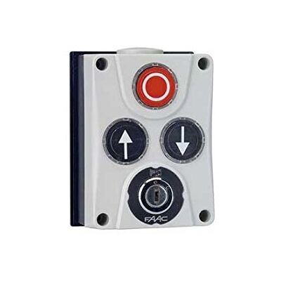 FAAC - Panel de botones industrial XB300 para motor 540/541 - Automatización FAAC - Panel de botones industrial XB300 para motor 540/541 - Automatización