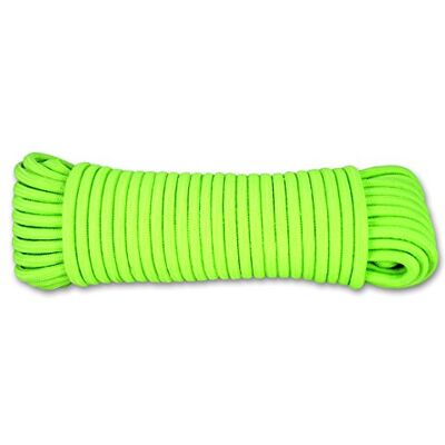 FLASH CORD cuerda polipropileno trenzado (, verde neón, 20 m FLASH CORD cuerda polipropileno trenzado (, verde neón, 20 m