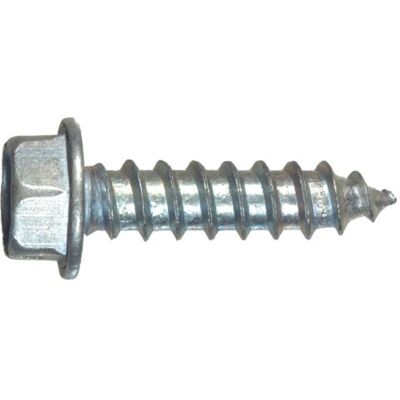 Hillman The Group Tornillo de chapa ranurada con cabeza hexagonal de 14 x 1 pulgada, paquete de 100 unidades por Group Hillman The Group Tornillo de chapa ranurada con cabeza hexagonal de 14 x 1 pulgada, paquete de 100 unidades por Group