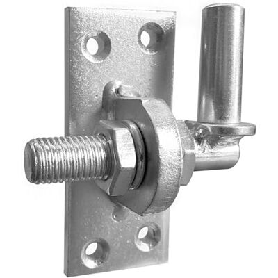 Connex -Gancho 16-Distancia hasta 10 mm-Ajustable Apoyo/Klobe Universal/Gancho de Montaje para Garaje Placa/Herraje de Puerta / , Azul galvanizado, Ø 16 mm Connex -Gancho 16-Distancia hasta 10 mm-Ajustable Apoyo/Klobe Universal/Gancho de Montaje para Garaje Placa/Herraje de Puerta / , Azul galvanizado, Ø 16 mm
