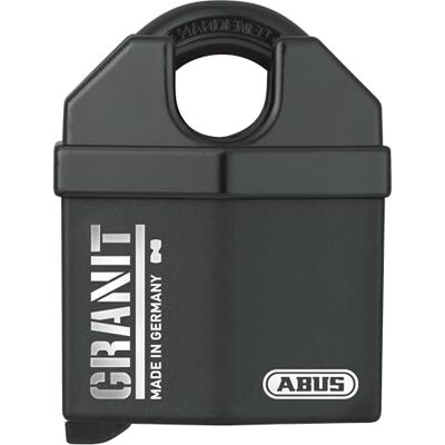 ABUS Candado Granit 37/60#SZP para uso en exteriores con tarjeta de seguridad de acero especial endurecido con cilindro de disco -Plus nivel de seguridad 10 ABUS Candado Granit 37/60#SZP para uso en exteriores con tarjeta de seguridad de acero especial endurecido con cilindro de disco -Plus nivel de seguridad 10