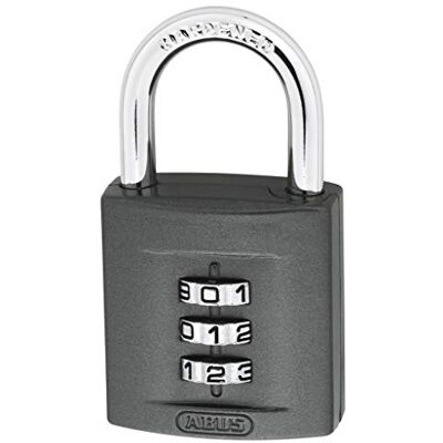 ABUS A0158 50 Candado de combinación (cinc fundido, 50 mm) ABUS A0158 50 Candado de combinación (cinc fundido, 50 mm)
