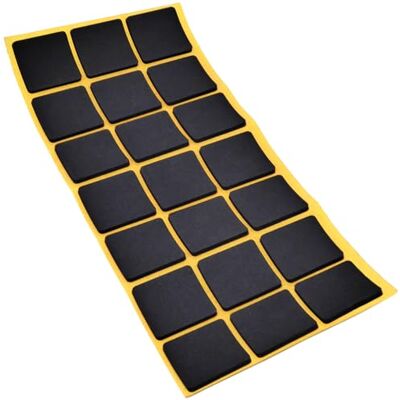Adsamm ® / 21 x Almohadillas Antideslizantes Autoadhesivas de Caucho Celular EPDM / 30x30 mm/Negro/Cuadrado/Deslizantes Antideslizantes de 2,5 mm de Espesor Adsamm ® / 21 x Almohadillas Antideslizantes Autoadhesivas de Caucho Celular EPDM / 30x30 mm/Negro/Cuadrado/Deslizantes Antideslizantes de 2,5 mm de Espesor