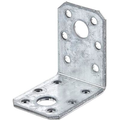 Alberts Conector en ángulo (galvanizado, 50 x 50 x 35 mm, 18 unidades) Alberts Conector en ángulo (galvanizado, 50 x 50 x 35 mm, 18 unidades)