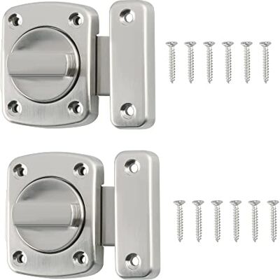 Naisfei 2 Piezas Pestillo Puerta, Push lock,Push Button Catch Door Lock Lock sin llave, cierre de botón de bloqueo de bloqueo de botones, cerradura de bloqueo de muebles, cerradura para Naisfei 2 Piezas Pestillo Puerta, Push lock,Push Button Catch Door Lock Lock sin llave, cierre de botón de bloqueo de bloqueo de botones, cerradura de bloqueo de muebles, cerradura para