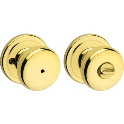 Kwikset 730J 3 CP Juno Pomo para bañera, latón pulido Kwikset 730J 3 CP Juno Pomo para bañera, latón pulido