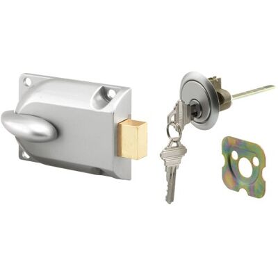 PRiME productos cerrojo Lock, montaje central con clave Cilindro, aluminio pintado PRiME productos cerrojo Lock, montaje central con clave Cilindro, aluminio pintado