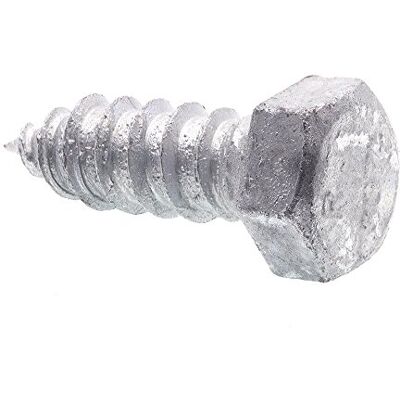 PRiME Tornillo de rosca (acero galvanizado, 1/2 x 1-1/2) PRiME Tornillo de rosca (acero galvanizado, 1/2 x 1-1/2)