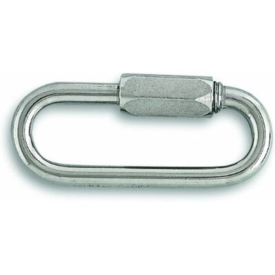 Chapuis Eslabón de apertura amplia Acero inoxidable 1600 kg Para cadena con 10 mm de diámetro Chapuis Eslabón de apertura amplia Acero inoxidable 1600 kg Para cadena con 10 mm de diámetro
