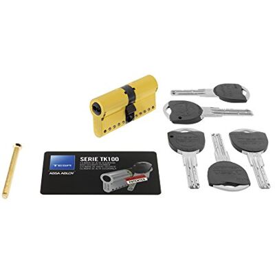 Tesa Assa Abloy Tk154545l Cilindro de Seguridad de Latón - Cilindro de Seguridad Tesa Assa Abloy Tk154545l Cilindro de Seguridad de Latón - Cilindro de Seguridad