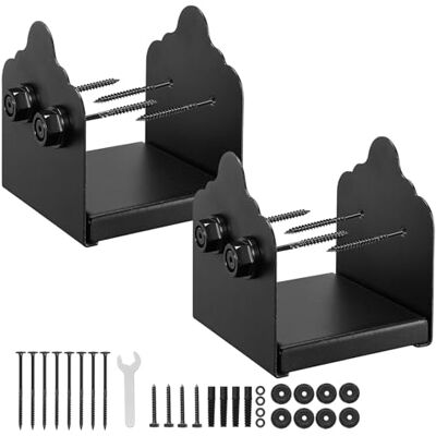 VEVOR Base para Postes de Madera 150 x 145 mm Tamaño Interior 150 x 141 mm 2 Piezas Soportes de Acero al Carbono para Postes Espesor de 2 mm para Instalaciones Fijas de Pérgolas, Barandillas, Negro VEVOR Base para Postes de Madera 150 x 145 mm Tamaño Interior 150 x 141 mm 2 Piezas Soportes de Acero al Carbono para Postes Espesor de 2 mm para Instalaciones Fijas de Pérgolas, Barandillas, Negro