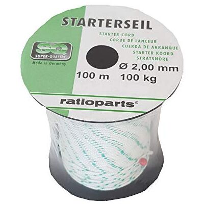 Ratioparts Carrete de Cuerda de 5 mm/50 m. Ratioparts Carrete de Cuerda de 5 mm/50 m.