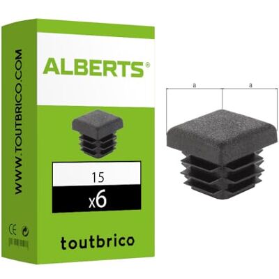 Alberts BISS_141515 Tapón de Cierre, Negro Alberts BISS_141515 Tapón de Cierre, Negro