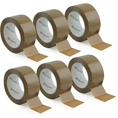 Marca - Modelo - Cinta de Embalaje de 50mm de Ancho - Pack de 6 Marca - Modelo - Cinta de Embalaje de 50mm de Ancho - Pack de 6