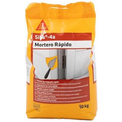 Sika - 4A Mortero Rapido - 10kg - Bolsa - Mortar Sika - 4A Mortero Rapido - 10kg - Bolsa - Mortar