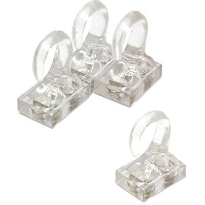 Magnet Expert Ltd Juego de ganchos magnéticos (plástico, hasta 2 kg, 26 x 19 x 38 mm, 5 unidades) Magnet Expert Ltd Juego de ganchos magnéticos (plástico, hasta 2 kg, 26 x 19 x 38 mm, 5 unidades)