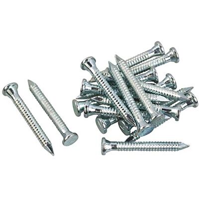 Alberts Clavo de anclaje, galvanizado, 4 x 50 mm, juego de 50 Alberts Clavo de anclaje, galvanizado, 4 x 50 mm, juego de 50