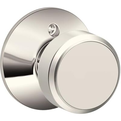 SCHLAGE Bowery Knob Tapa Antitorsión, Níquel Pulido (F170 BWE 618) SCHLAGE Bowery Knob Tapa Antitorsión, Níquel Pulido (F170 BWE 618)