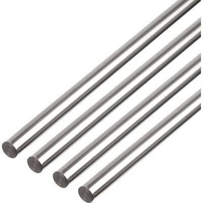 Alberts GAH- Barra redonda 474287, aluminio, natural, 1000 x 10 mm, 4 unidades Alberts GAH- Barra redonda 474287, aluminio, natural, 1000 x 10 mm, 4 unidades