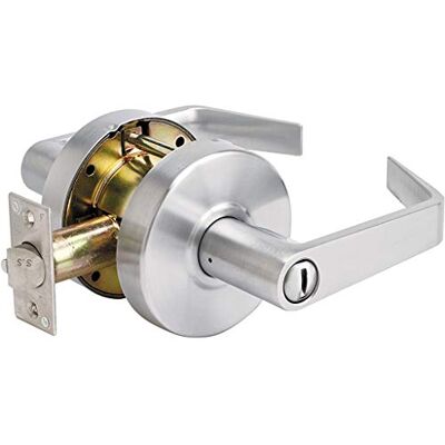 Master Lock Cerradura de puerta de privacidad, manija estilo palanca comercial, cromo cepillado, Master Lock Cerradura de puerta de privacidad, manija estilo palanca comercial, cromo cepillado,