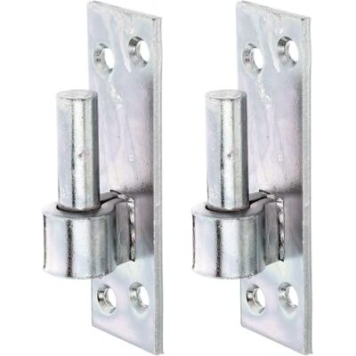 Alberts GAH- 318796 Bisagra de forma alemana con ganchos DI o DII, galvanizada en amarillo, diámetro del mandril: 16 mm, placa de 133 x 40 mm, juego de 2 Alberts GAH- 318796 Bisagra de forma alemana con ganchos DI o DII, galvanizada en amarillo, diámetro del mandril: 16 mm, placa de 133 x 40 mm, juego de 2