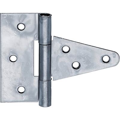 Alberts Bisagra de caja, con pasador suelto, galvanizada azul, bisagra: 148 mm, ancho de bisagra: 40 mm, Juego de 10 Alberts Bisagra de caja, con pasador suelto, galvanizada azul, bisagra: 148 mm, ancho de bisagra: 40 mm, Juego de 10