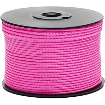 Flandria Bobina de drisa, Color Rosa neón, Polipropileno Trenzado, diámetro 1,5 mm, Longitud ± 200 m, Color Rosa Flandria Bobina de drisa, Color Rosa neón, Polipropileno Trenzado, diámetro 1,5 mm, Longitud ± 200 m, Color Rosa
