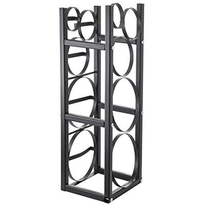 VEVOR Soporte para tanque de refrigerante con 2 x 30 libras y 3 otros que ahorran espacio Estante para tanque de cilindro 35 x 13 x 14 pulgadas para almacenamiento de gas nitrógeno y oxígeno VEVOR Soporte para tanque de refrigerante con 2 x 30 libras y 3 otros que ahorran espacio Estante para tanque de cilindro 35 x 13 x 14 pulgadas para almacenamiento de gas nitrógeno y oxígeno