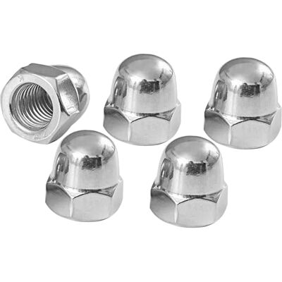 cyclingcolors 5x Tuerca Hexagonal de Acero Inoxidable A2 DIN 1587 Tuercas ciegas para Tornillos Pernos con Rosca Métrica, M16 cyclingcolors 5x Tuerca Hexagonal de Acero Inoxidable A2 DIN 1587 Tuercas ciegas para Tornillos Pernos con Rosca Métrica, M16
