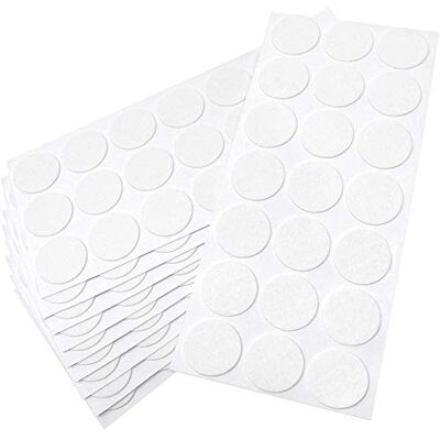 Adsamm ® / 210 x almohadillas de fieltro / Ø 30 mm / blanco / redondo / Protectores de suelo para patas de mueble / auto-adhesivos / con grosor de 1,5 mm de la máxima calidad Adsamm ® / 210 x almohadillas de fieltro / Ø 30 mm / blanco / redondo / Protectores de suelo para patas de mueble / auto-adhesivos / con grosor de 1,5 mm de la máxima calidad
