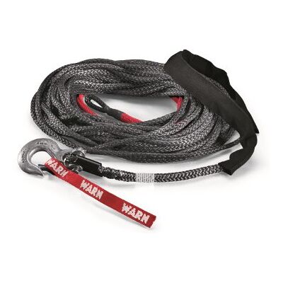 WARN Spydura Cuerda sintética para cabrestante con Extremo de Gancho Giratorio: 3/8 Pulgadas de diámetro x 80 pies de Largo, Capacidad de 5 toneladas (10 Libras) WARN Spydura Cuerda sintética para cabrestante con Extremo de Gancho Giratorio: 3/8 Pulgadas de diámetro x 80 pies de Largo, Capacidad de 5 toneladas (10 Libras)